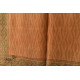 shop Natural Dyed - Ajrakh Tussar Silk Stole