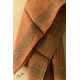 shop Natural Dyed - Ajrakh Tussar Silk Stole