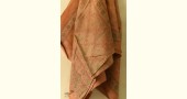 shop Natural Dyed - Ajrakh Tussar Silk Stole