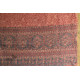 shop Ajrakh block print -  Woolen Brick Red shawl 