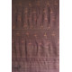 shop Ajrakh block print -  Woolen brown shawl 