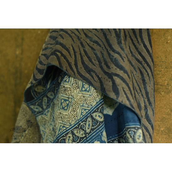 shop Reversible Quilt Shawl with Kantha Stitch Shawl - Wool + Silk