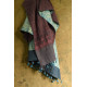 shop Reversible Quilt Shawl with Kantha Stitch Shawl - Wool + Silk