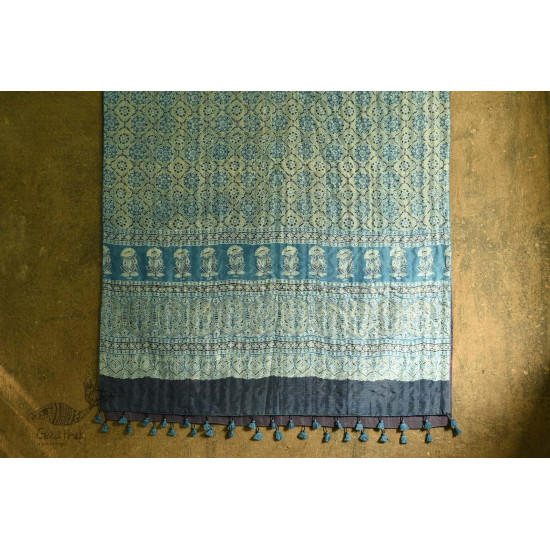 shop Reversible Quilt Shawl with Kantha Stitch Shawl - Wool + Silk