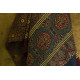 shop Two Sided Ajrakh Block Print Woolen dupatta