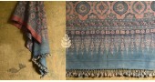 shop Ajrakh block print -  Woolen Stole 