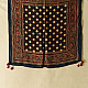 shop Ajrakh Block Printed - Square Modal Silk Scarf
