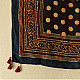 shop Ajrakh Block Printed - Square Modal Silk Scarf