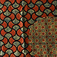 buy Ajrakh Mulberry Silk Dupatta - A