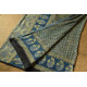 shop Mul Cotton Ajrakh Block Print Saree