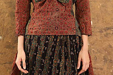 Flowers in a River ~ Traditional Kutchi Blouse ~ 6