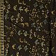 Shop Natural Dyed Ajrakh Block Printed Modal Silk Stole - Black