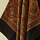 shop Hand Block Printed - Ajrakh Silk Scarf - Red & Black