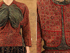 Flowers in a River ~ Traditional Kutchi Blouse ~ 6