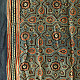 buy Ajrakh Mulberry Silk Dupatta - Blue
