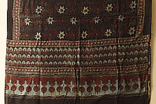 Sakhi . सखी | Ajrakh Block Printed Pure Cotton Dupatta - 17