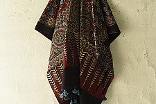 Sakhi . सखी ⁂ Ajrakh Block Printed Pure Cotton Dupatta - 17
