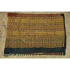 चारु ⚘ Ajrakh Mul Cotton Saree ⚘ 19