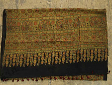 चारु ⚘ Ajrakh Mul Cotton Saree ⚘ 23