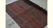 ajrakh printed mulmul cotton saree