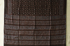 Sakhi . सखी ⁂ Ajrakh Block Printed Pure Cotton Dupatta - 18