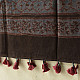shop Ajrakh Block Printed Pure Cotton Dupatta - 18