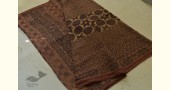 Eri silk ajrakh printed saree 