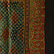 shop Hand Block Printed - Ajrakh Silk Checks Scarf