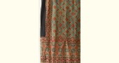 buy Ajrakh Mulberry Silk Dupatta ~ Natural Dyed