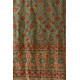 buy Ajrakh Mulberry Silk Dupatta ~ Natural Dyed