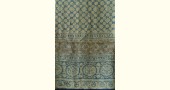 buy Ajrakh Mulberry Silk Dupatta ~ Natural Dyed