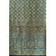 buy Ajrakh Mulberry Silk Dupatta ~ Natural Dyed