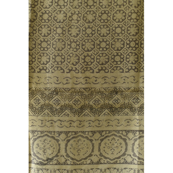 buy Ajrakh Natural Dyed ~ Mulberry Silk Dupatta