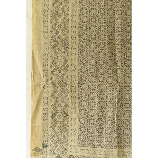 buy Ajrakh Natural Dyed ~ Mulberry Silk Dupatta