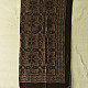 shop Hand Block Printed - Ajrakh Silk Black Scarf