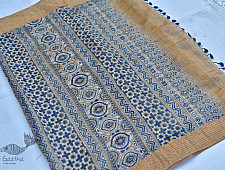 Nandini . नंदिनी ⚘ Organza Ajrakh Saree With Zari Border ⚘ 1