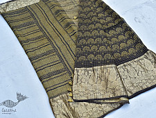 Nandini . नंदिनी ⚘ Organza Ajrakh Saree With Zari Border ⚘ 4