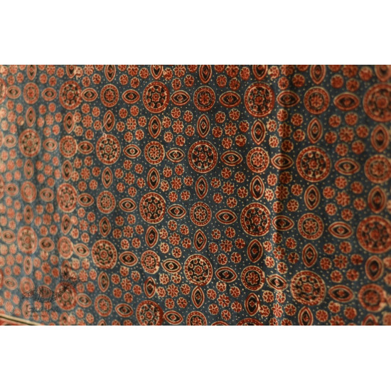 shop Ajrakh Block Printed Pure Cotton Dupatta