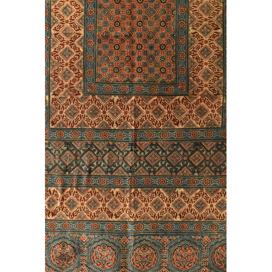 shop Both side Printed Ajrakh Cotton Dupatta