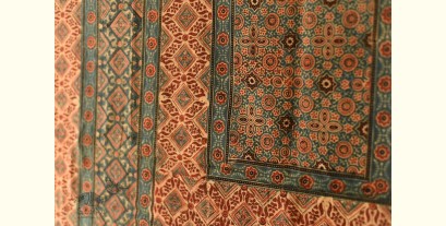 Sakhi . सखी ~ Both Side  Ajrakh Printed Cotton Dupatta - M