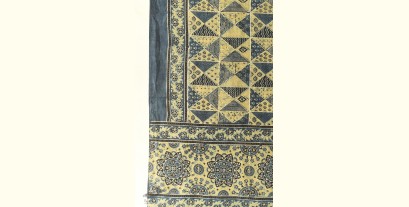 Sakhi . सखी ~ Ajrakh Block Printed Pure Cotton Dupatta - G