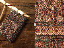 Sakhi . सखी ~ Both Side Block Printed Ajrakh Cotton Dupatta - K