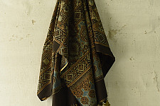 Sakhi . सखी ⁂ Ajrakh Block Printed Pure Cotton Dupatta - 25