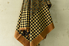 Sakhi . सखी ⁂ Ajrakh Block Printed Pure Cotton Dupatta - 27