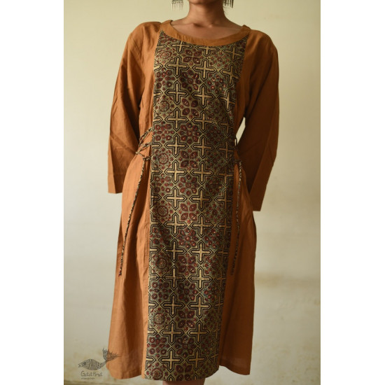 shop cotton dress ajrakh prints