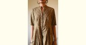 shop Ajrakh Embroidered Cotton Dress