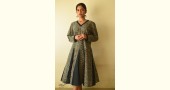 shop Ajrakh blue Cotton Dress