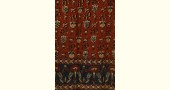 shop Handloom Linen - Ajrakh Printed Stole