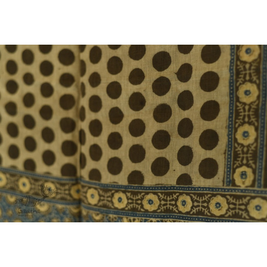 shop Ajrakh Block Print ~ Handloom Linen Stole