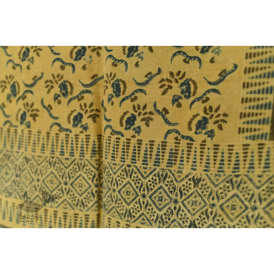 shop ajrakh printed linen stole